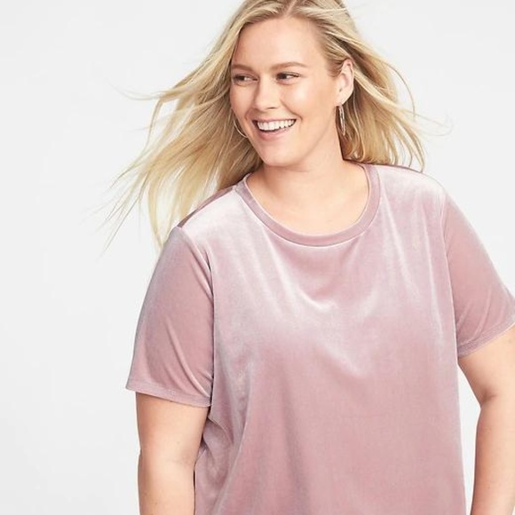 Old Navy Plus-Size Velvet Top - Picture 2 of 2